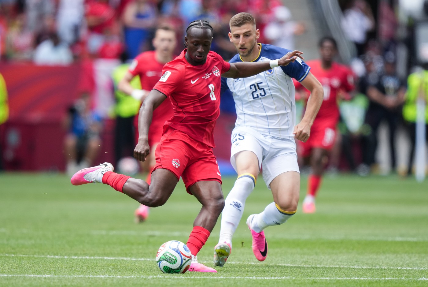 CM 2026 FA-BU-LOS! Jovo Lukic, golgheterul lui U Cluj, a marcat în Canada – Bosnia la Campionatul Mondial!