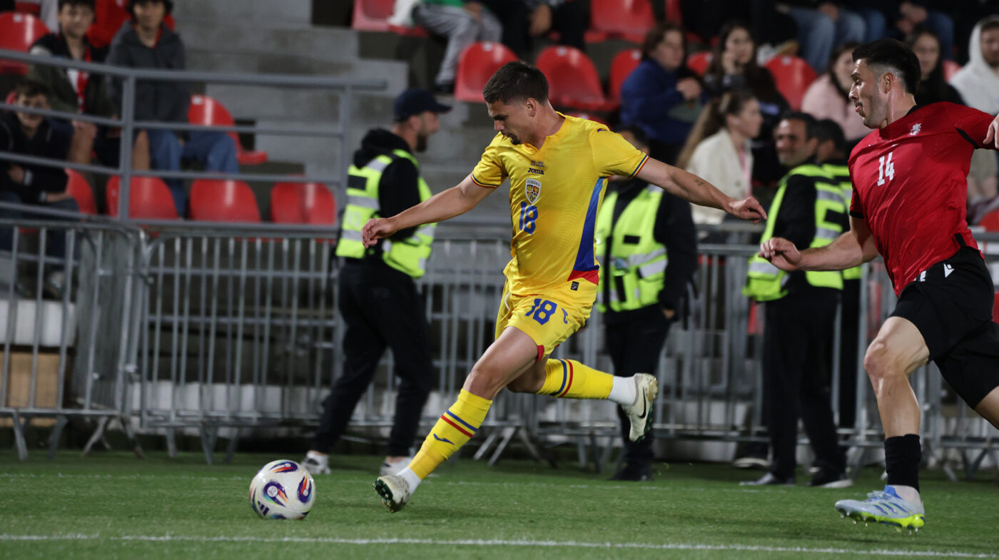 Georgia – România 1-1, în meci amical. Gică Hagi și-a început al doilea mandat cu o remiză