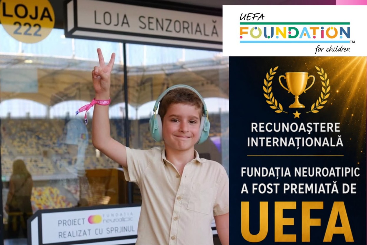 Loja 222 de la Arena Națională, elogiată de Alexander Ceferin și recunoscută de UEFA Foundation for Children