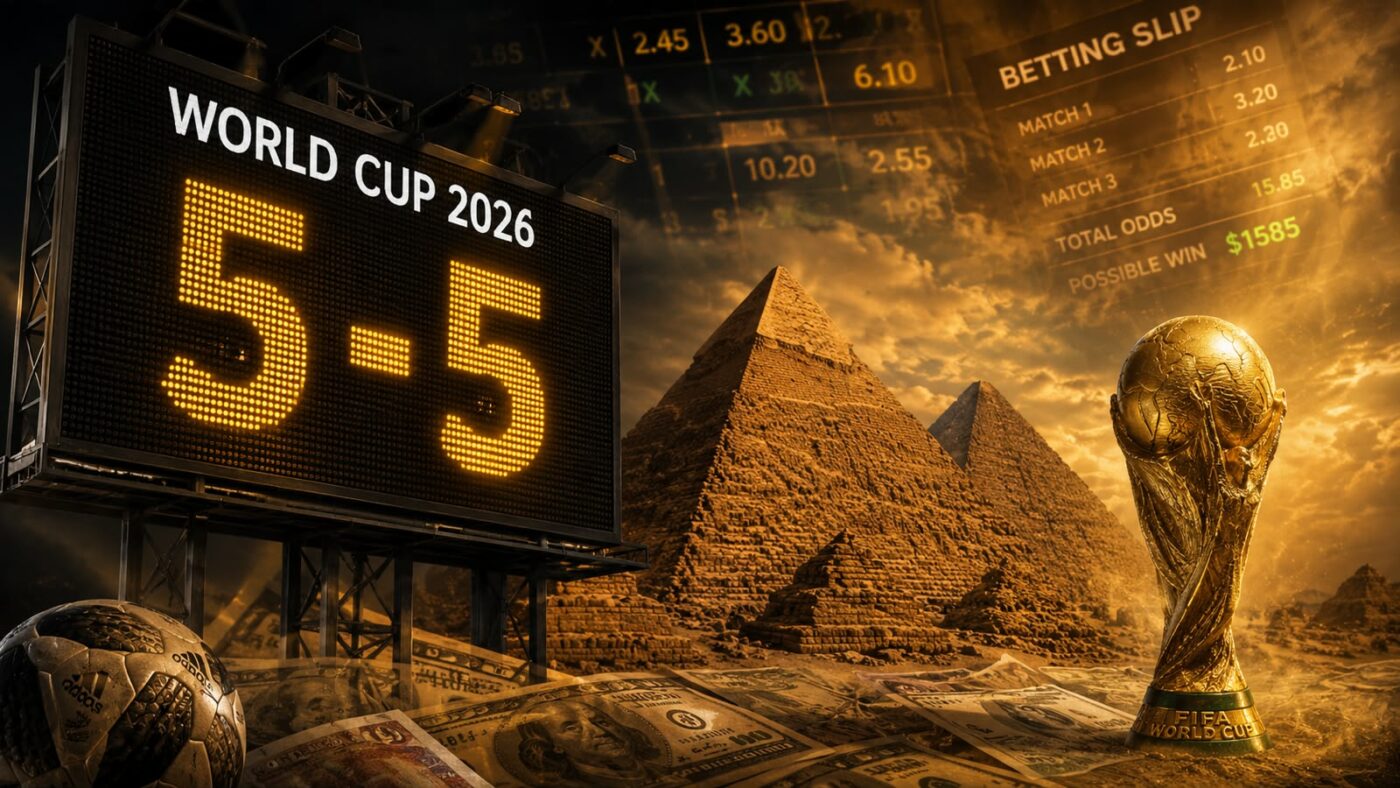 SPECIAL Mondialul pariurilor. Ce scenarii AIURITOARE de cota 100 și mai mult sunt disponibile în oferte pentru CM 2026: de la remiză cu 10 goluri până la trofeul dus lângă piramide!