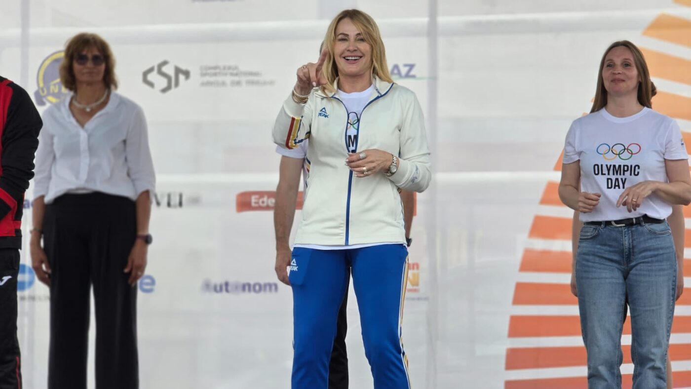 Nadia Comăneci, emoționată de primirea de la Ziua Olimpică. Mesaj clar pentru români: „Mergem mai departe”