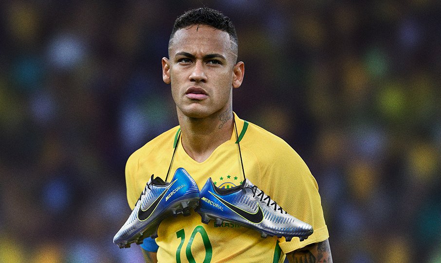 nike mercurial neymar brun