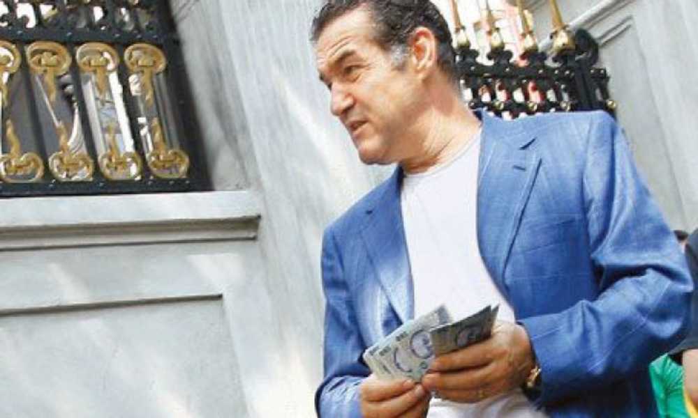 Cum era să piardă patronul Gigi Becali o sumă mare de bani la pariuri. „L-am pus să-i numere, să se asigure că sunt toți”