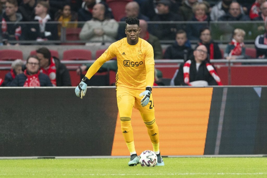 Drama portarului Andre Onana, suspendat un an pentru dopaj cu Furosemid! Era dorit de FC Barcelona, dar acum se antrenează pe terenuri de amatori