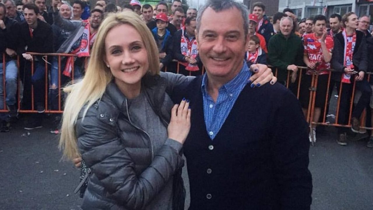 Mircea alături de fiica sa, Luana