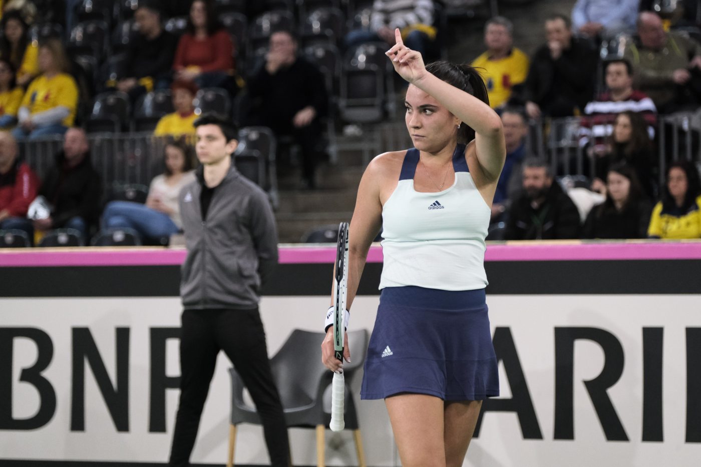 Gabriela Ruse, calificare surpriză în sferturile turneului ITF de la Dubai! Duelul cu Kristina Mladenovic a durat numai 25 de minute | VIDEO