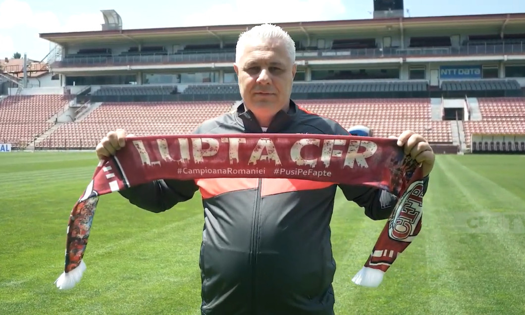 Marius Șumudică vrea să scrie istorie cu CFR Cluj și anunță: „Nu-mi ajung anii de contract!”