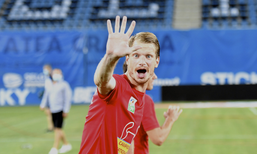 Giedrius Arlauskis, SHOW total după un nou titlu cu CFR Cluj: „Atât vă mai spun: Japoniaaaaa”