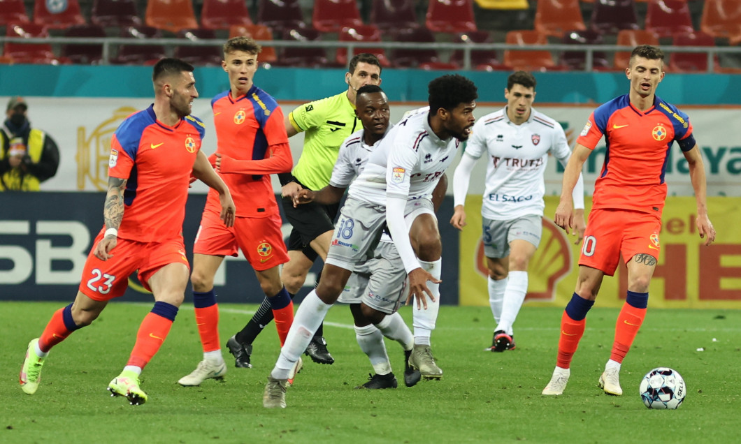 CFR putea să i-l fure pe Malcom Edjouma lui FCSB! Dezvăluirile fotbalistului: „A fost un interes!” De ce s-au oprit negocierile