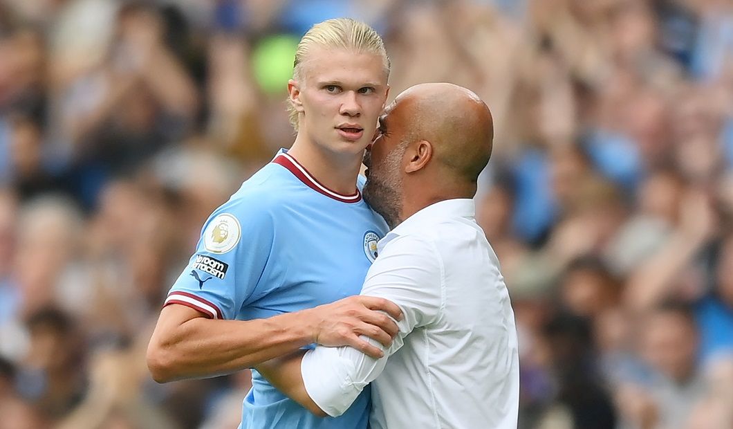 Pep Guardiola, extrem de încântat de Erling Haaland după transferul la Manchester City: „Dă goluri de când s-a născut!”