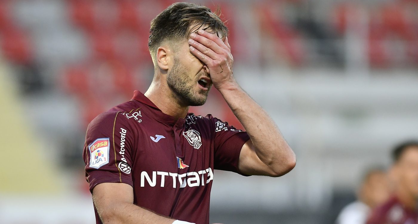 Motivul pentru care CFR Cluj a terminat meciul cu Young Boys Berna în 9 oameni. Ce i-a arătat Damjan Djokovic înainte să vadă cartonașul roșu