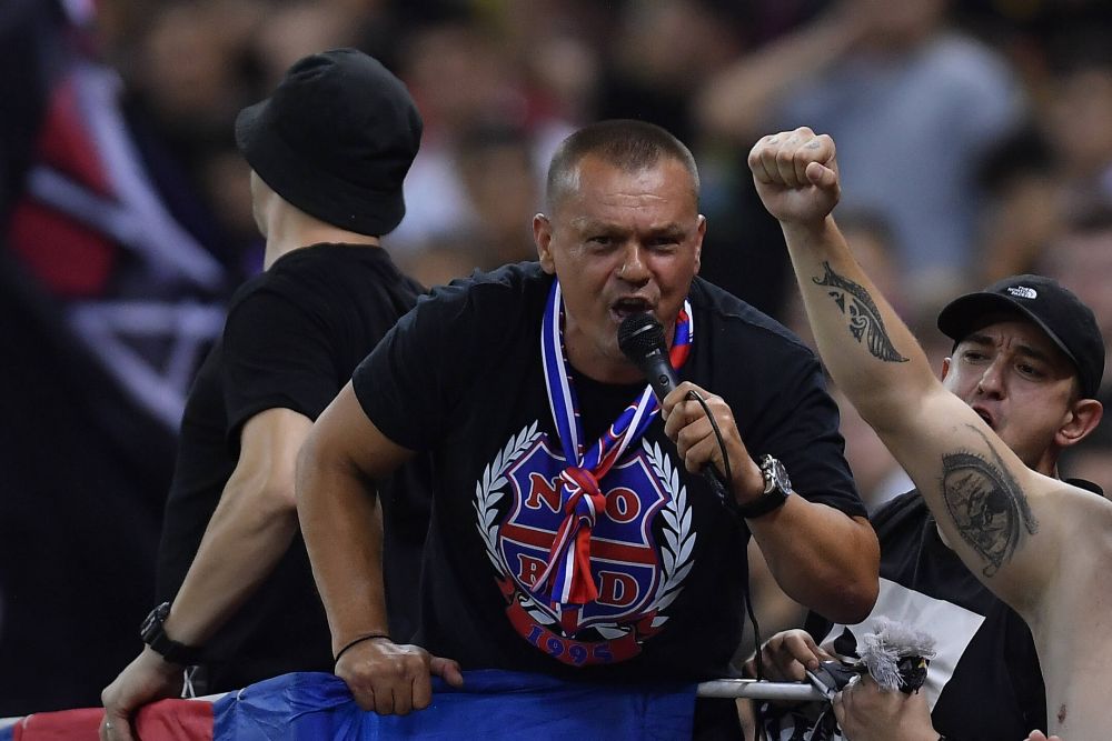 Gheorghe Mustață, liderul Peluzei Nord FCSB, promite spectacol total la revenirea în Ghencea: „Va fi arhiplin, ceva special!” Mesajul pentru Peluza Sud: „Își fac conturi fake și încep să amenințe! Instituțiile statului își fac datoria”