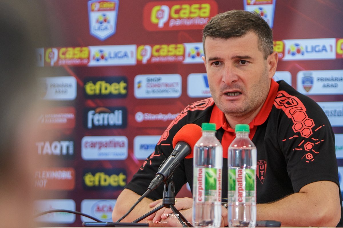 Balint recunoaște că UTA nu a făcut cel mai bun meci la Miercurea Ciuc, dar: „Importantă e calificarea și că nu am primit gol!”