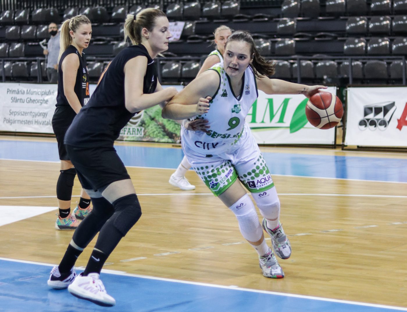 Care sunt primele rezultate înregistrate în Liga Naţională de baschet feminin. Derby-ul Sepsi – CSM Târgoviște, tranșat de echipa covăsneană