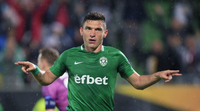 Claudiu Keseru o duce bine în Bulgaria! Atacantul român a marcat din nou pentru Ludogorets | VIDEO
