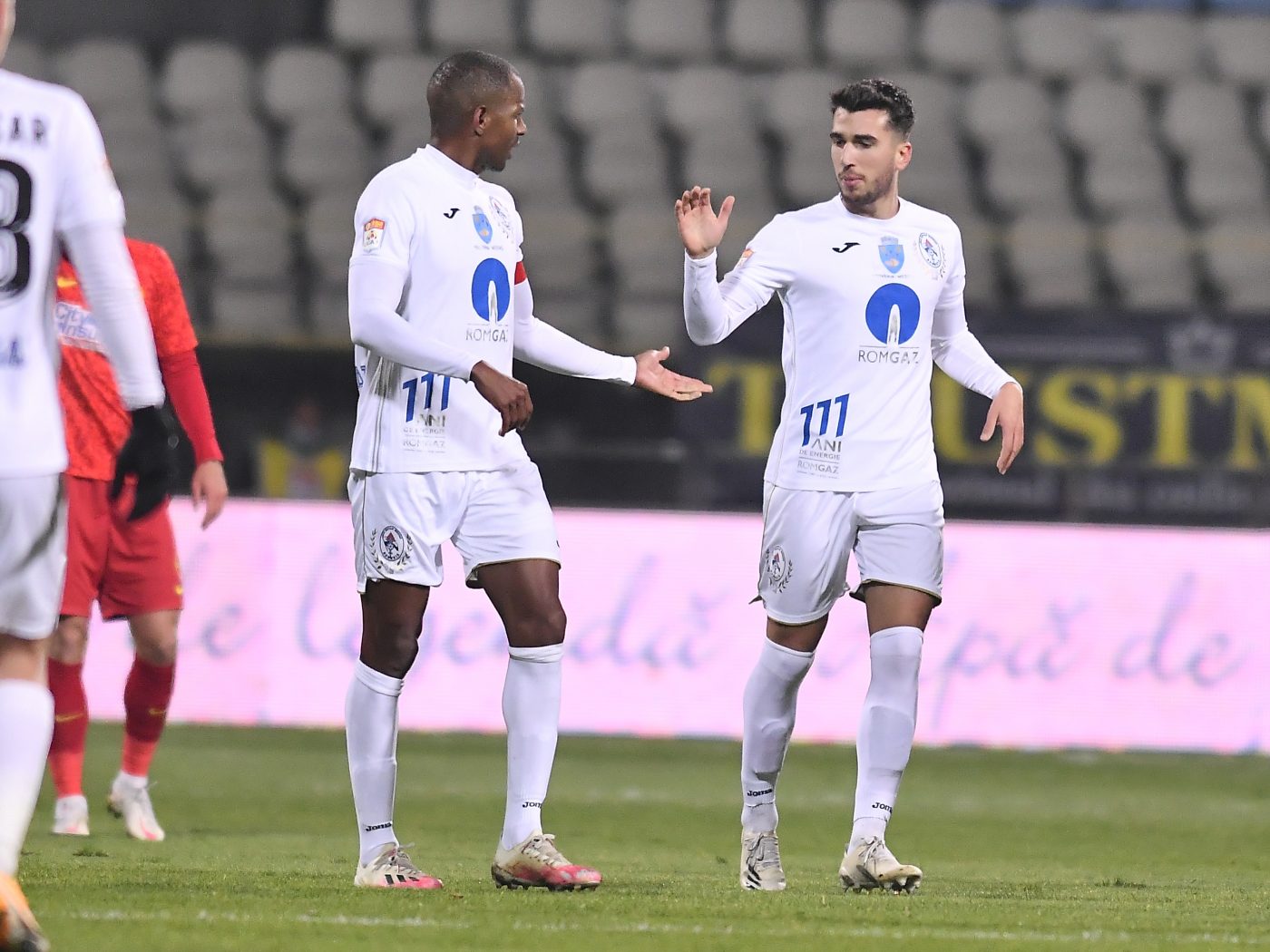 S-au împăcat Jorge Costa și Ronaldo Deaconu? Fotbalistul, introdus pe teren în ultima jumătate de oră a meciului Gaz Metan – FC Voluntari