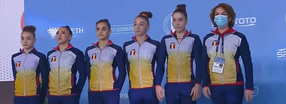 Moment emoționant cu Larisa Iordache! Gimnasta și-a stăpănit cu greu lacrimile după ce România a ratat aurul la Campionatele Europene | VIDEO