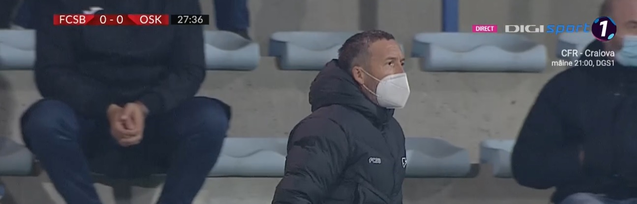 Mihai Stoica, la fel ca Dan Petrescu! Managerul FCSB a cerut o lovitură de la 11 metri și de nervi a dat cu căciula de pământ | FOTO