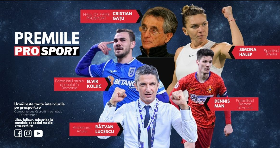Premiile ProSport – Celebrăm valorile sportului românesc