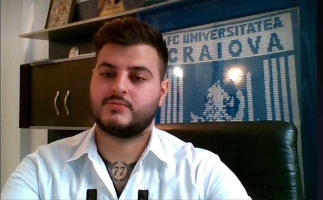 Adrian Mititelu Junior aprinde spiritele, chiar înainte de startul partidei. „Îmi este teamă de arbitraj. Am așteptat acest meci timp de 8 ani”