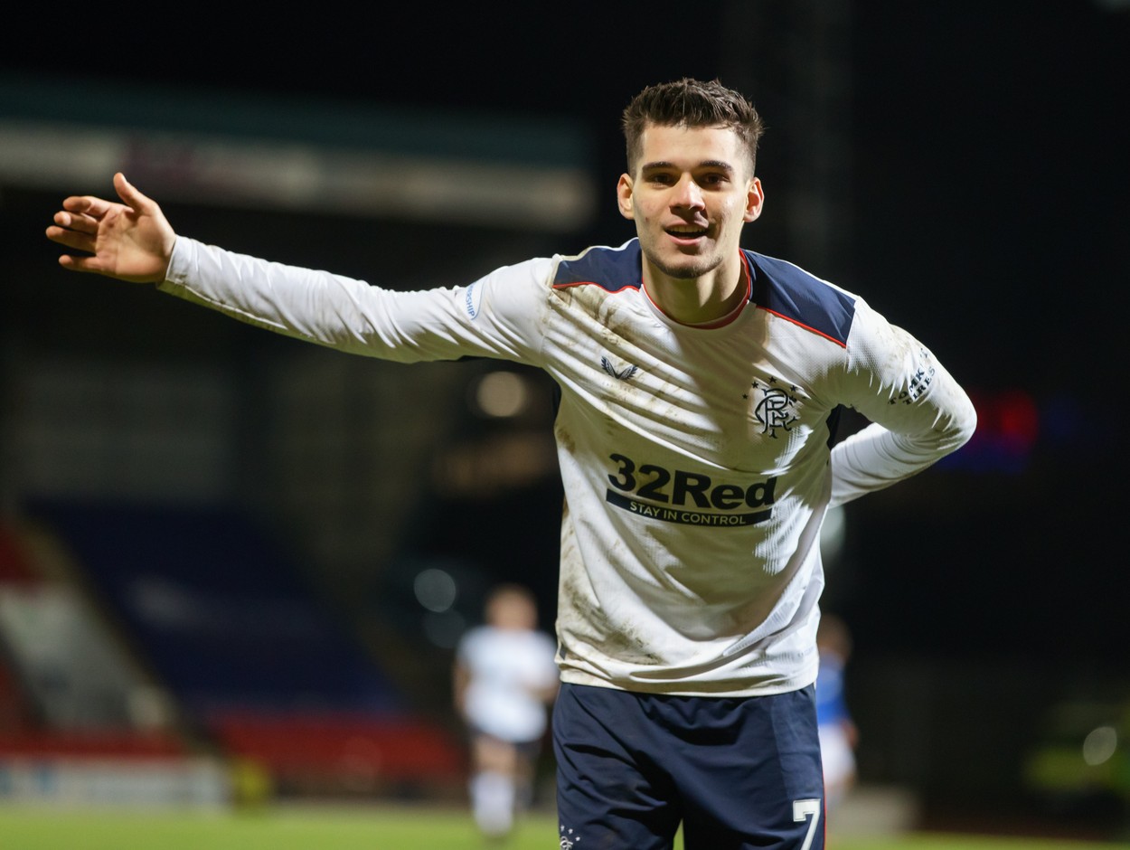Ianis Hagi are iar Scoția la picioare: „E imens!” + „Și-a arătat pretențiile!” Ce scrie presa de la Glasgow după al treilea gol al sezonului
