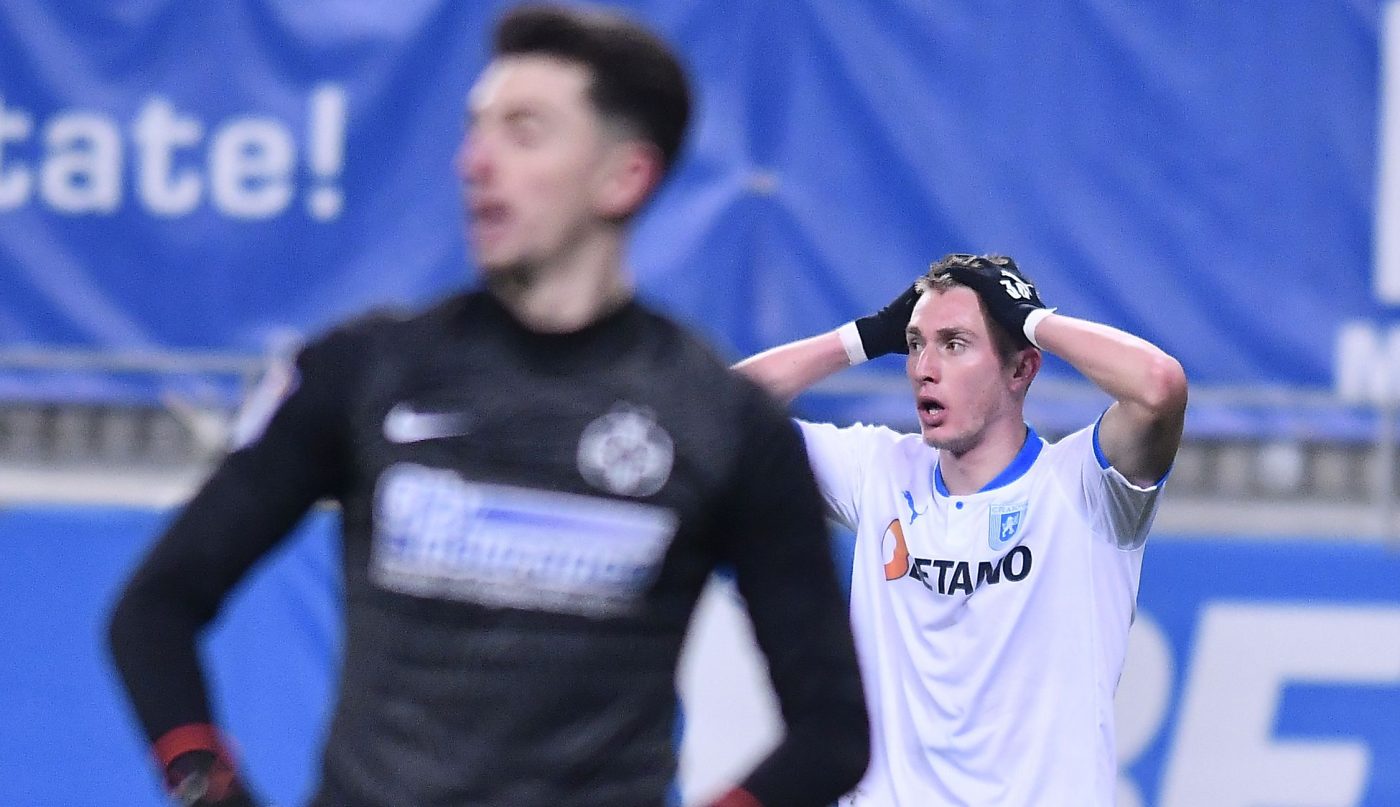 Andrei Vlad, paradă de excepție în derby-ul Universitatea Craiova – FCSB! Cum l-a blocat pe Ivan Mamut