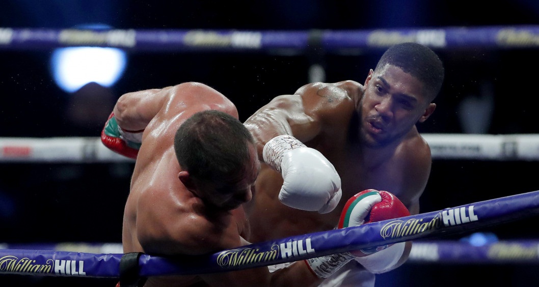 Anthony Joshua l-a făcut KO pe Kubrat Pulev! Cum l-a trimis în lumea viselor pe bulgar | VIDEO