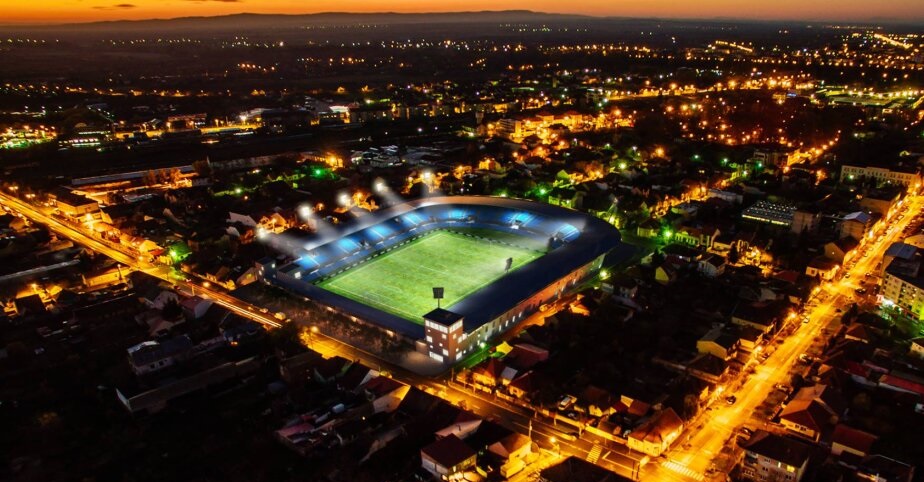 Mega-proiect de fotbal într-unul dintre marile orașe ale României! Va fi o forță: „Facem stadion nou, academie pentru copii și juniori și terenuri de antrenamente!” | EXCLUSIV