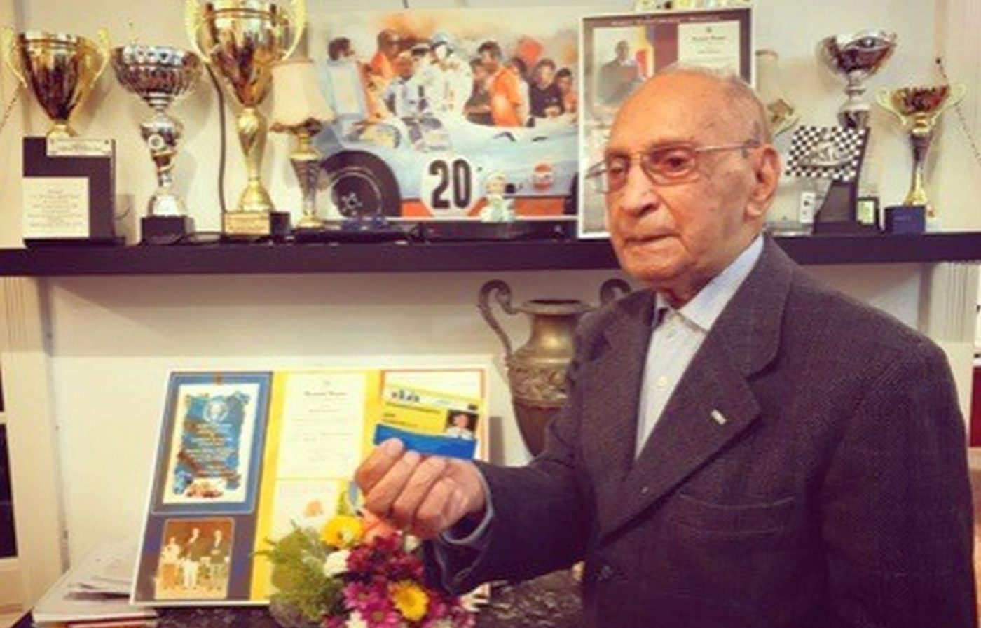 Marele campion auto Marin Dumitrescu împlinește 102 ani! Povestea incredibilă a legendarului pilot