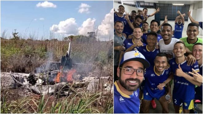 BREAKING NEWS | O nouă tragedie aviatică îndoliază fotbalul din Brazilia! Avionul cu care se deplasau membri ai echipei Palmas Futbol y Regatas s-a prăbușit imediat după decolare | VIDEO