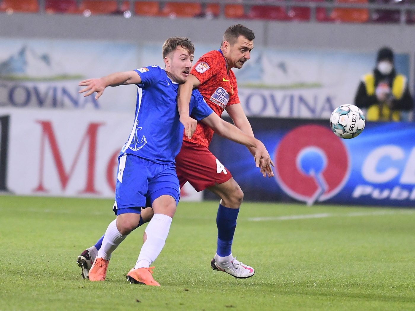 Andrei Miron s-a accidentat în FCSB – Voluntari. „A simțit niște dureri!” Ratează fundașul meciul cu FC Argeș?!