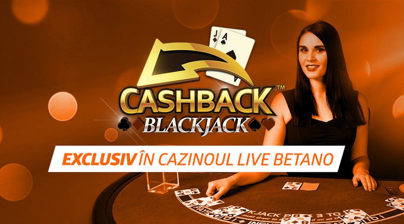 Cashback Blackjack – un nou joc marca Playtech, acum în oferta Exclusivă Betano