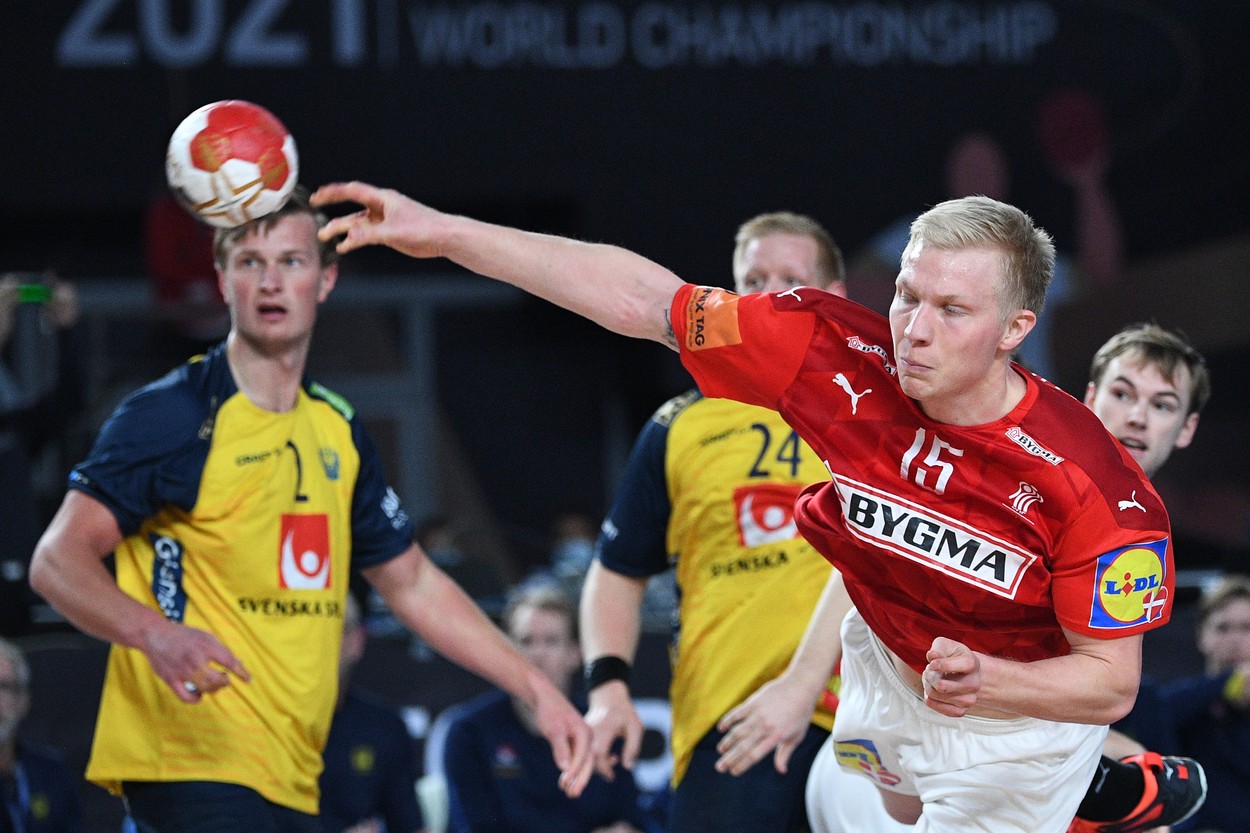 Danemarca – Suedia, finala de vis a Campionatului Mondial de Handbal masculin. A început repriza a doua