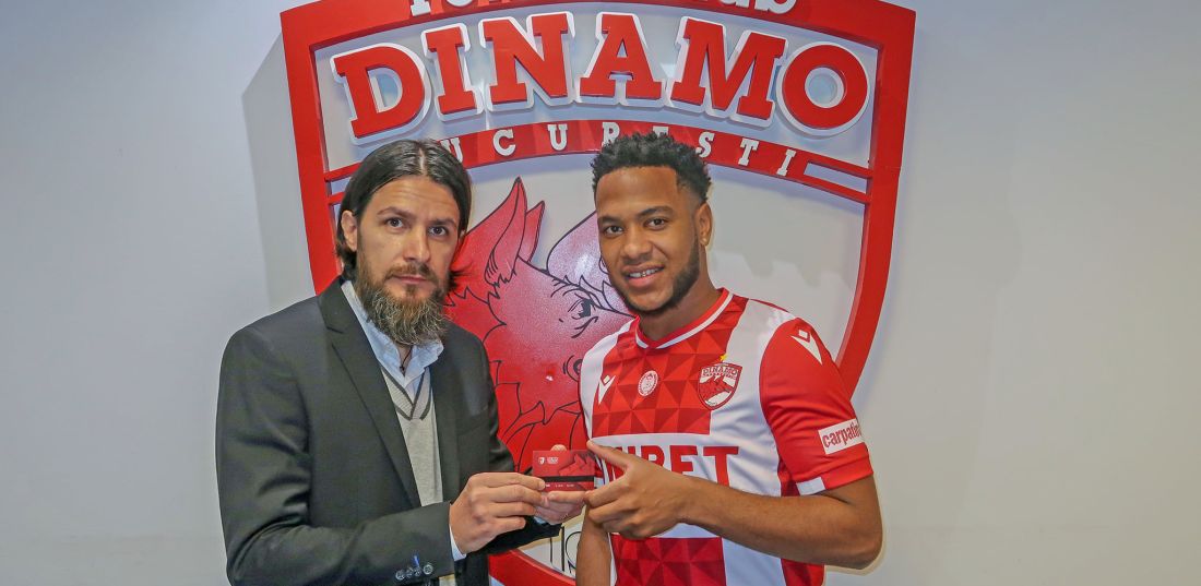 ProSport, confirmat! Gevaro Nepomuceno a semnat cu Dinamo. E noul „decar” al roș-albilor