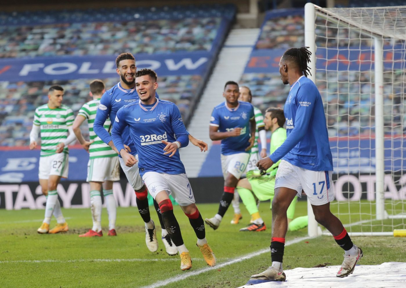 Rangers – Celtic 1-0. Ianis Hagi, la un pas de titlu în Scoția după încă o victorie mare! A fost aproape de gol: „A avut un impact imediat” | VIDEO