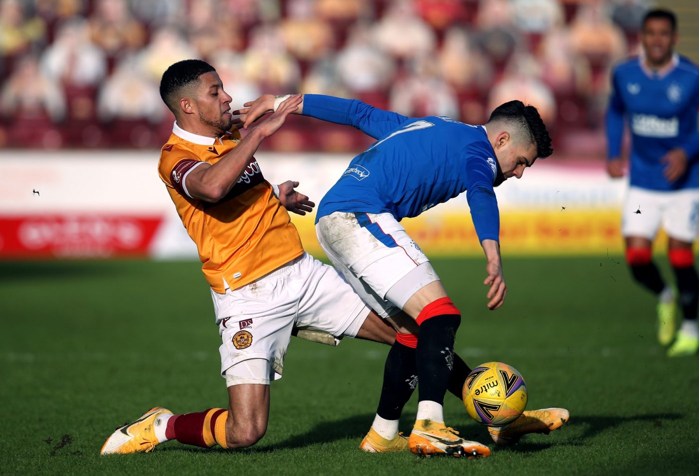 Rangers, doar egal cu Motherwell, ultima clasată din Scoția. Ianis Hagi a fost schimbat imediat după pauză