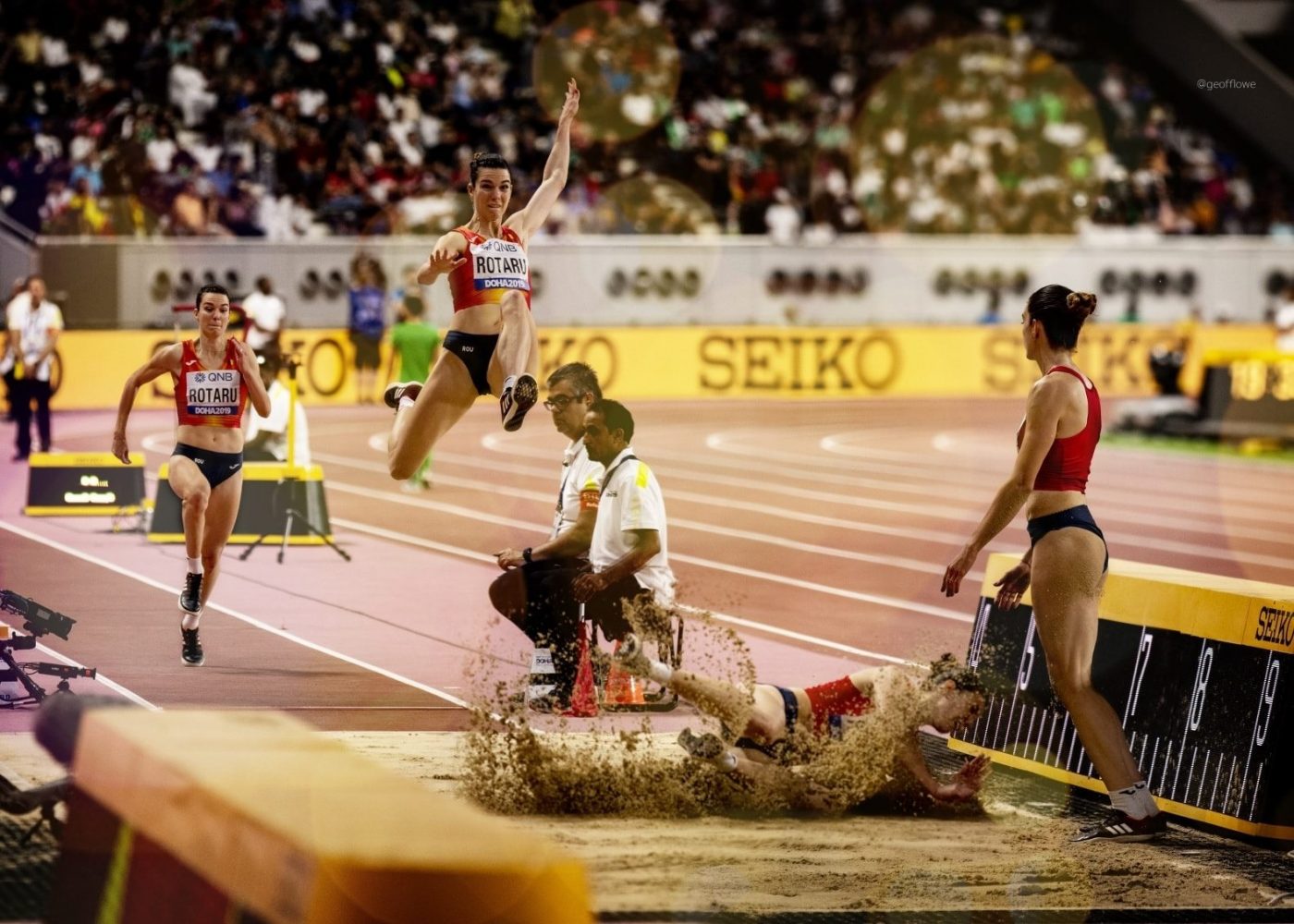 Atletism: Alina Rotaru, locul 7 în proba de săritură în lungime la Dusseldorf. A acuzat o problemă la gamba piciorului drept