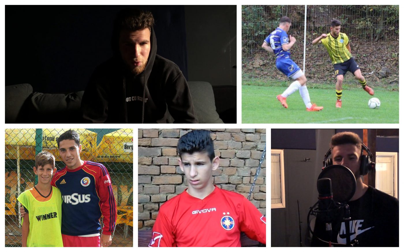 Fotbal în ritm de hip hop! Jucătorul care visează să calce pe urmele lui Nicolae Stanciu, dar să aibă succes și în muzică, noua sa pasiune după experiența avută la FCSB