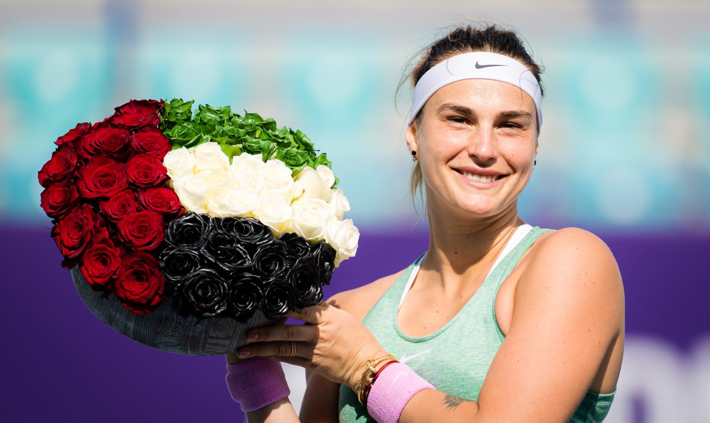 Aryna Sabalenka e de neoprit! Bielorusa a cucerit turneul de la Abu Dhabi și a ajuns la trei titluri consecutive în circuit