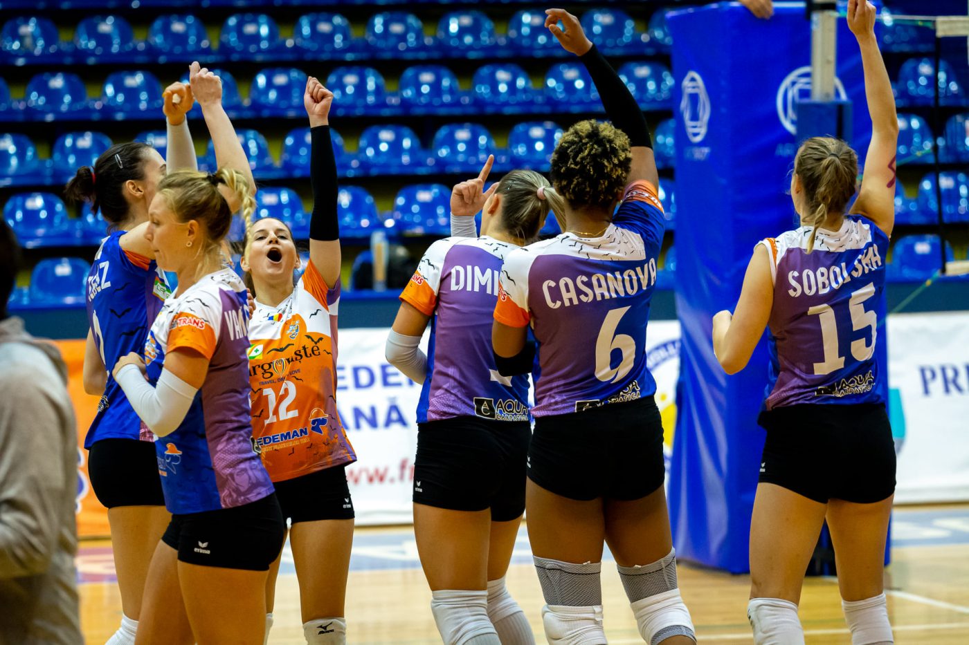 CSM Târgoviște, liderul clasamentului A1 la volei feminin. Toate rezultatele turneului 1 din retur desfășurat în weekend