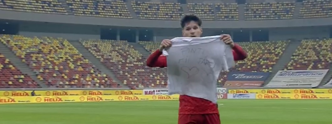 Dennis Man, moment emoționant după ce a deschis scorul cu FC Voluntari. Cui i-a dedicat golul cu numărul 14 din acest campionat