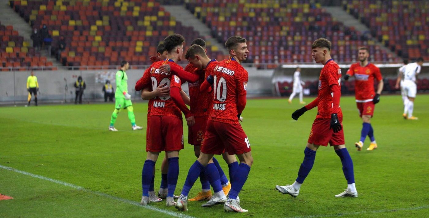 FCSB – Astra Giurgiu 3-0, în etapa a 16-a din Liga 1 | Dennis Man și Florin Tănase, din nou eroi pentru roș-albaștri!