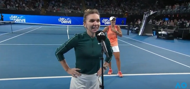 Simona Halep, huiduită și aplaudată în timpul aceluiași discurs la Adelaide! Gestul incredibil de curajos al Simonei