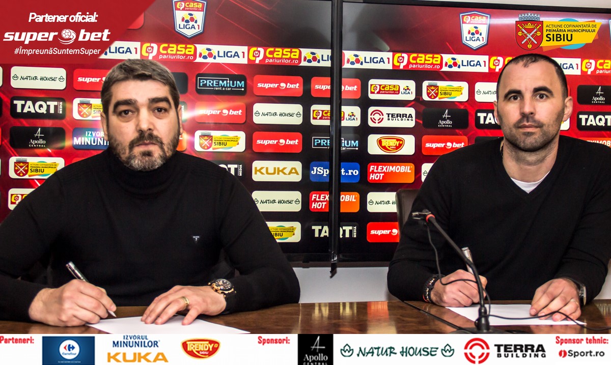 OFICIAL | Liviu Ciobotariu, noul antrenor al sibienilor de la Hermannstadt! Ce staff va avea înlocuitorul lui Ruben Albes