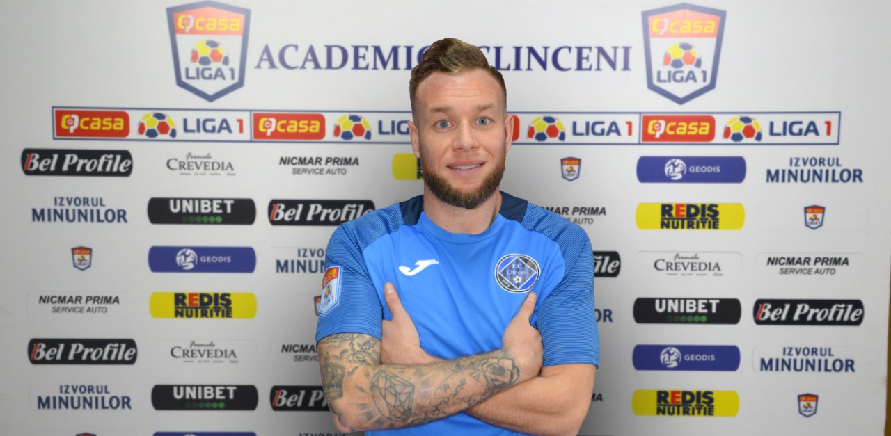 Academica Clinceni l-a transferat pe „Micul Pitbull”! Thibault Moulin a semnat cu echipa lui Ilie Poenaru: „Trebuie să joci bine, dar să și lupți!” | VIDEO