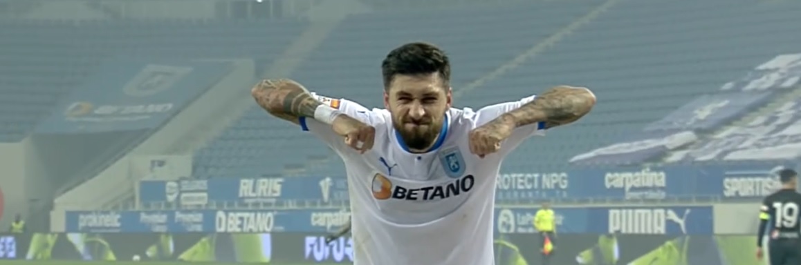 Universitatea Craiova – FC Viitorul 1-0, Live Video Online. Paul Papp a înscris cu gamba primul gol în tricoul formației din Bănie