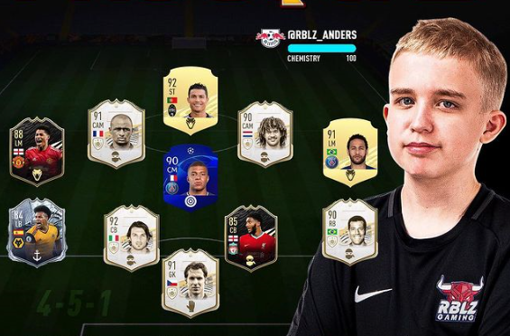 Ce echipă folosește Andres Vejrgang, cel mai talentat tânar jucător de FIFA 21 ce a obținut un record de 390-0 în Ultimate Team