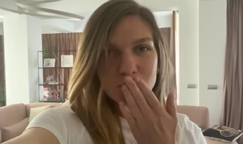 Simona Halep, așa cum nu ați mai văzut-o niciodată! Moment plin de romantism alături de iubit, după victoria cu Ashleigh Barty | FOTO