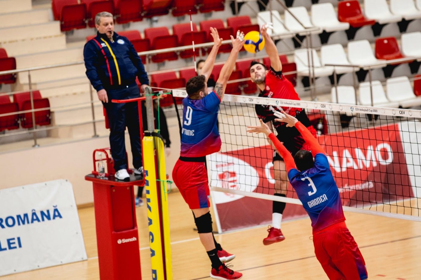 Volei masculin: Dinamo învinge Steaua în doar 80 de minute. Toate rezultatele primului turneu în returul Diviziei A1