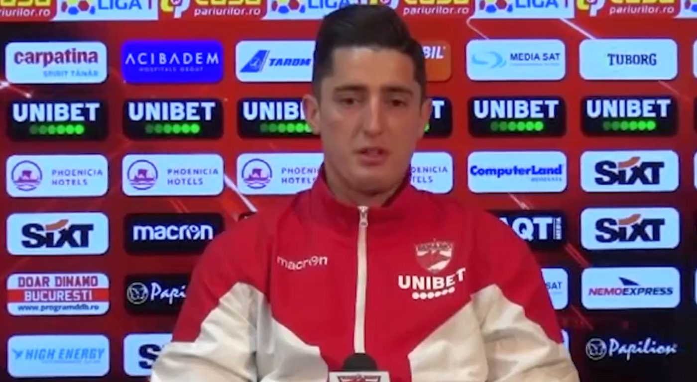 Steliano Filip a dezvăluit motivul pentru care s-a întors la Dinamo: „A contat foarte mult acest lucru!” + Ce obiectiv și-a propus | VIDEO